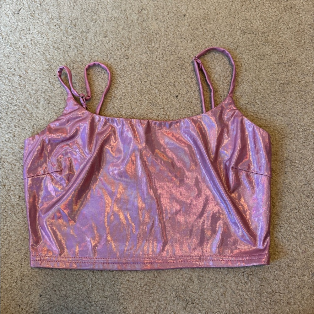 Shimmering Pink Women's Top